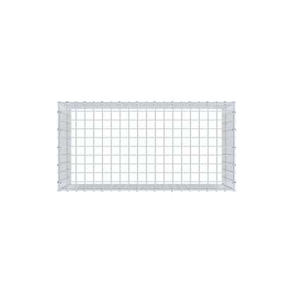 Gabião Tipo 3 100 cm x 50 cm x 50 cm (C x A x P), malhagem 5 cm x 5 cm, anel C
