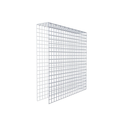 Gabião Tipo 4 100 cm x 100 cm x 20 cm (C x A x P), malhagem 5 cm x 5 cm, anel C