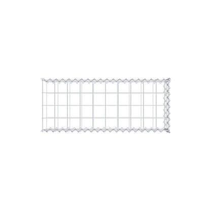 Gabião tipo 2 100 cm x 20 cm x 40 cm (C x A x P), malhagem 10 cm x 10 cm, espiral