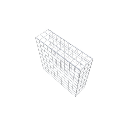 Gabião Tipo 4 100 cm x 100 cm x 30 cm (C x A x P), malhagem 10 cm x 10 cm, anel C