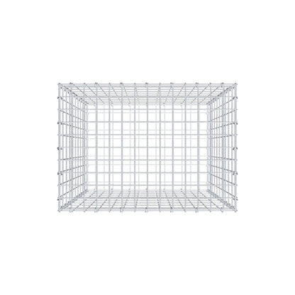 Gabion 100 cm x 70 cm x 50 cm (L x H x P), mailles 5 cm x 10 cm, anneau en C