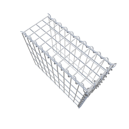Gabião tipo 4 50 cm x 40 cm x 20 cm (C x A x P), malhagem 5 cm x 10 cm, espiral