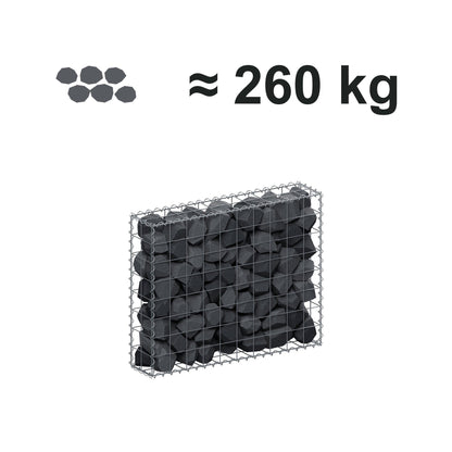 Gabion 100 cm x 80 cm x 20 cm (L x H x P), mailles 10 cm x 10 cm, spirale