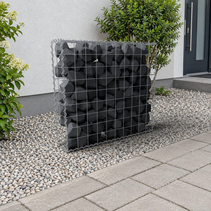 Gabião 100 cm x 90 cm x 20 cm (C x A x P), malhagem 10 cm x 10 cm, espiral