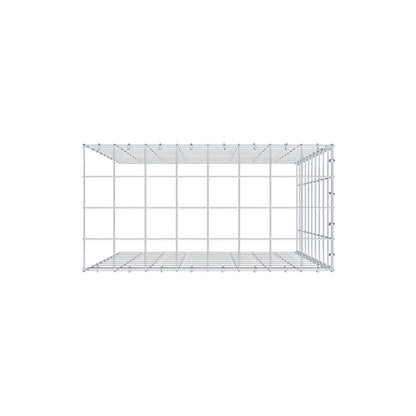 Gabião Tipo 4 100 cm x 80 cm x 40 cm (C x A x P), malhagem 10 cm x 10 cm, anel C