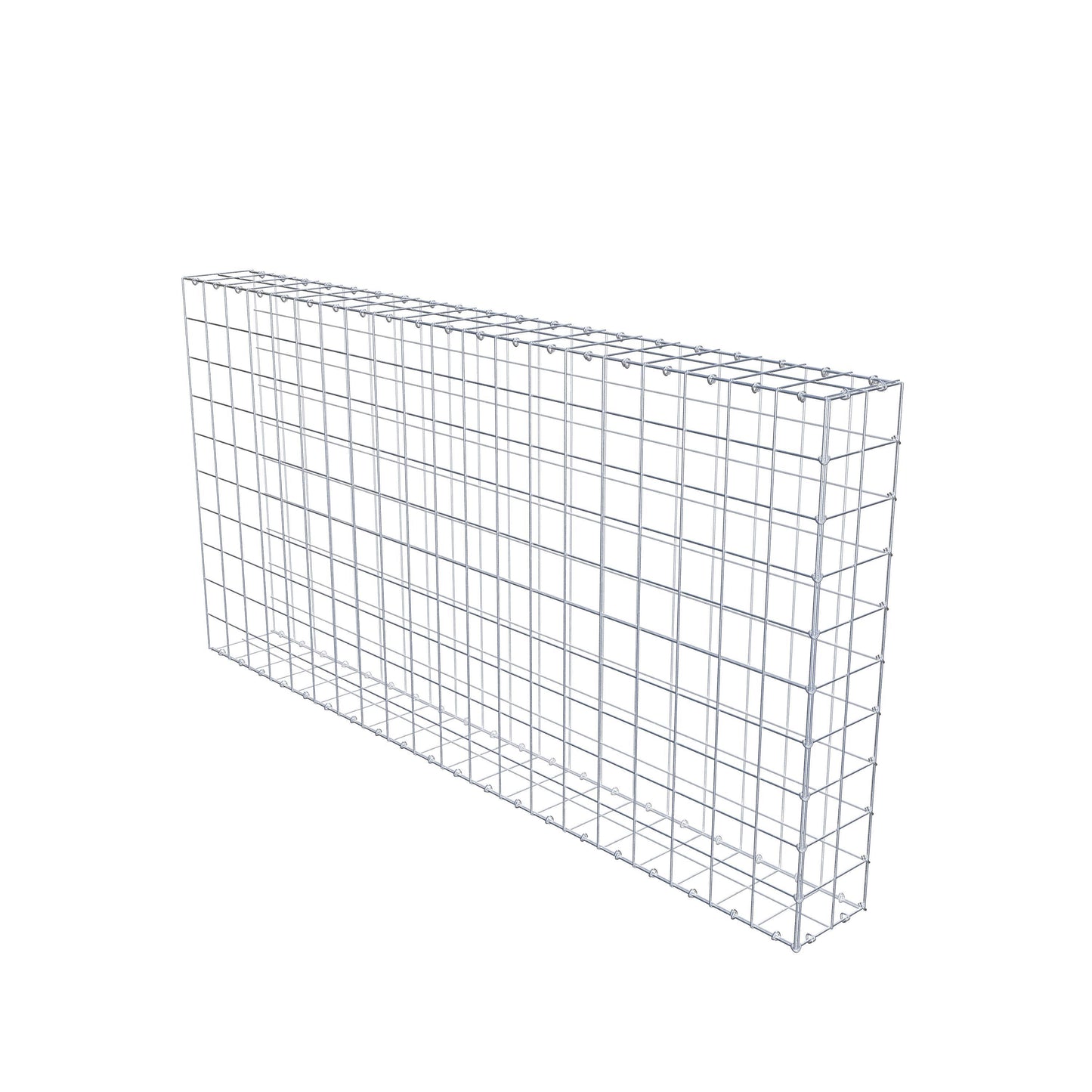 Fourche rapportée type 2 200 cm x 100 cm x 20 cm (L x H x P), mailles 10 cm x 10 cm, anneau en C