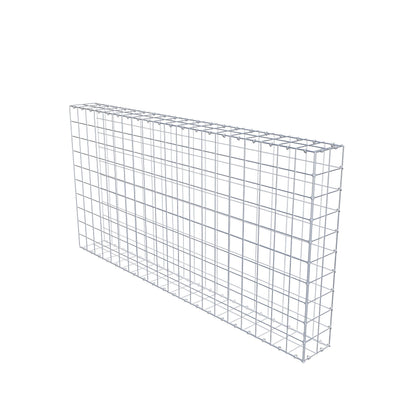 Fourche rapportée type 2 200 cm x 100 cm x 20 cm (L x H x P), mailles 10 cm x 10 cm, anneau en C