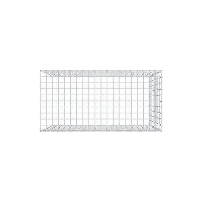 Gabião Tipo 4 100 cm x 80 cm x 50 cm (C x A x P), malhagem 5 cm x 10 cm, anel C