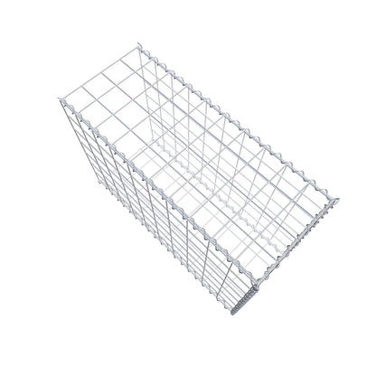Gabião tipo 2 100 cm x 70 cm x 40 cm (C x A x P), malhagem 10 cm x 10 cm, espiral