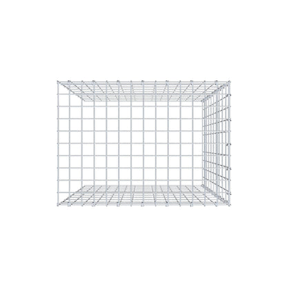 Gabião tipo 4 100 cm x 70 cm x 50 cm (C x A x P), malhagem 5 cm x 10 cm, anel C