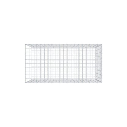 Gabião tipo 2 100 cm x 60 cm x 50 cm, malhagem 5 cm x 10 cm, anel C