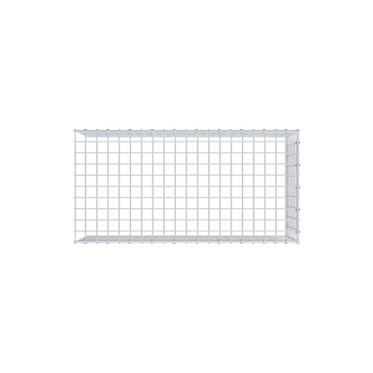 Gabião Tipo 4 100 cm x 40 cm x 50 cm (C x A x P), malhagem 5 cm x 5 cm, anel C