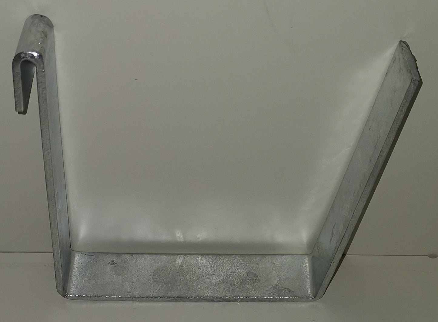 Suporte para caixa de flores galvanizado em conjunto de 3 para gabiões MW 5 x 5