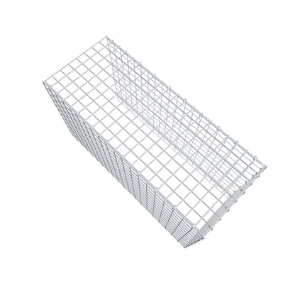 Gavión acoplable tipo 4 100 cm x 60 cm x 40 cm (L x A x P), malla 5 cm x 5 cm, anillo en C