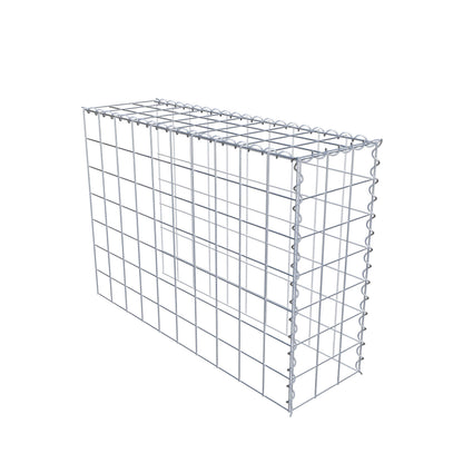 Gabião Tipo 4 100 cm x 70 cm x 30 cm (C x A x P), malhagem 10 cm x 10 cm, espiral