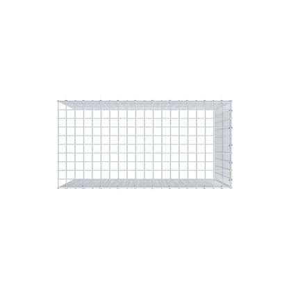 Gabião Tipo 4 100 cm x 70 cm x 50 cm (C x A x P), malhagem 5 cm x 5 cm, anel C