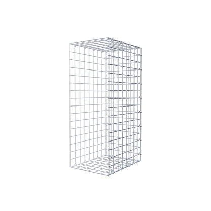 Fourche rapportée type 2 80 cm x 40 cm x 30 cm (L x H x P), mailles 5 cm x 5 cm, anneau C