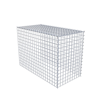 Gabion Type 4 – Acier galvanisé – 100 x 70 x 50 cm pour aménagement paysager