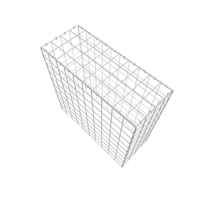 Anbaugabione Typ 3 100 cm x 100 cm x 40 cm (L x H x T), Maschenweite 10 cm x 10 cm, C-Ring