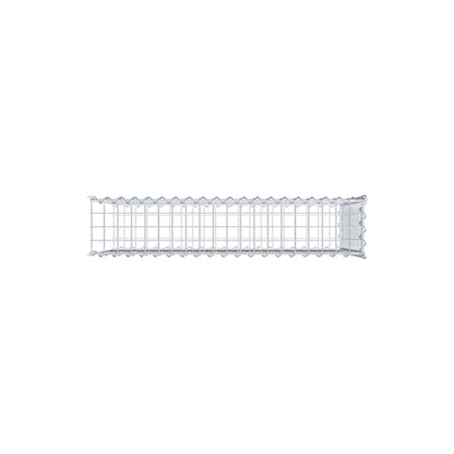 Grown-on gabion type 2 100 cm x 60 cm x 20 cm (L x H x D), mesh size 5 cm x 5 cm, spiral