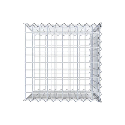 Gabion rapporté type 2 50 cm x 50 cm x 50 cm (L x H x P), mailles 5 cm x 5 cm, spirale