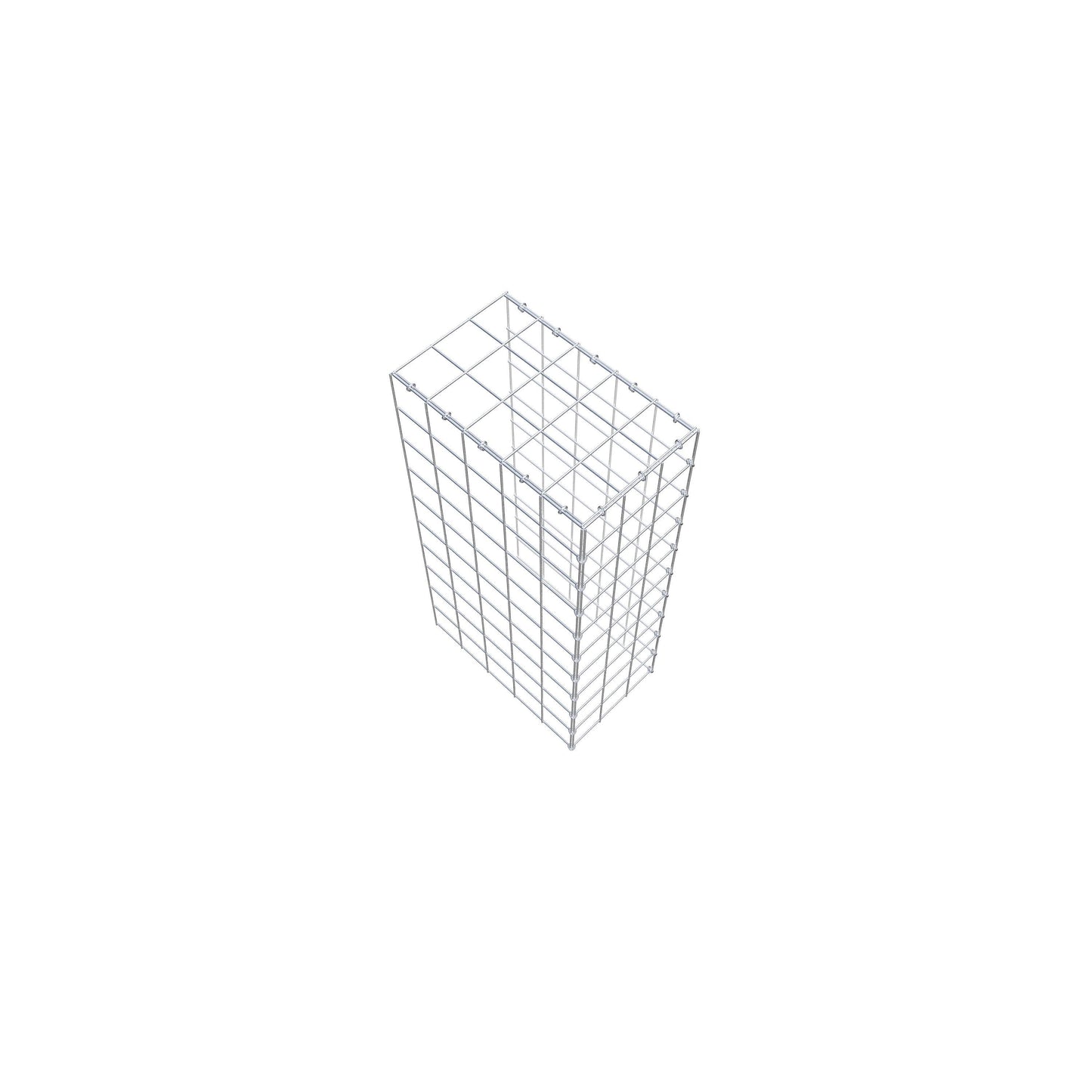 Fourche rapportée type 4 100 cm x 50 cm x 30 cm (L x H x P), mailles 10 cm x 10 cm, anneau C