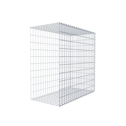 Gabião tipo 2 100 cm x 100 cm x 50 cm (C x A x P), malhagem 5 cm x 10 cm, espiral