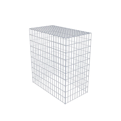 Gabbione aggiuntivo di tipo 3 100 cm x 90 cm x 50 cm (L x H x P), maglia 5 cm x 10 cm, anello a C