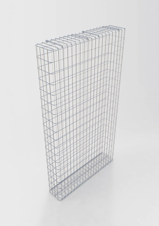 Gavión galvanizado en caliente 102 cm x 182 cm x 22 cm, malla 5 cm x 10 cm, presoldado