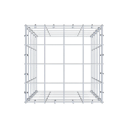 Gabião Tipo 3 50 cm x 40 cm x 40 cm (C x A x P), malhagem 10 cm x 10 cm, anel C