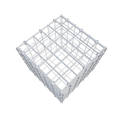 Gabion 30 cm x 30 cm x 30 cm (L x H x D), maskestørrelse 5 cm x 5 cm, C-ring