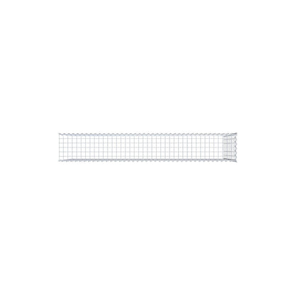 Gabião tipo 4 200 cm x 100 cm x 30 cm (C x A x P), malhagem 5 cm x 10 cm, espiral
