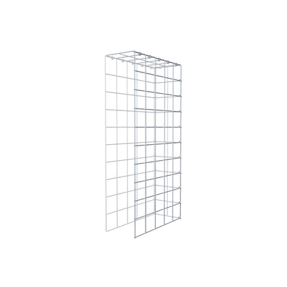 Gabião Tipo 4 100 cm x 50 cm x 20 cm (C x A x P), malhagem 10 cm x 10 cm, anel C
