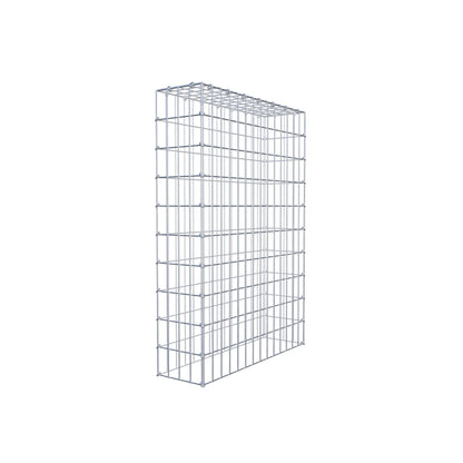 Anbaugabione Typ 3 100 cm x 70 cm x 20 cm (L x H x T), Maschenweite 5 cm x 10 cm, C-Ring