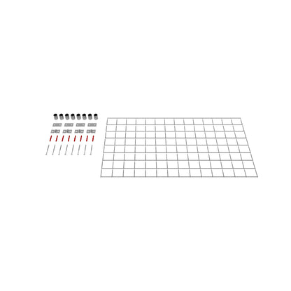 Traliccio decorativo (incl. materiale di montaggio) Dimensioni della rete 5 x 5 cm