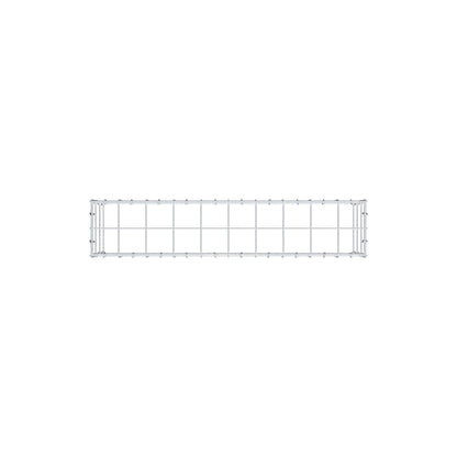 Gabião Tipo 3 100 cm x 30 cm x 20 cm (C x A x P), malhagem 10 cm x 10 cm, anel C