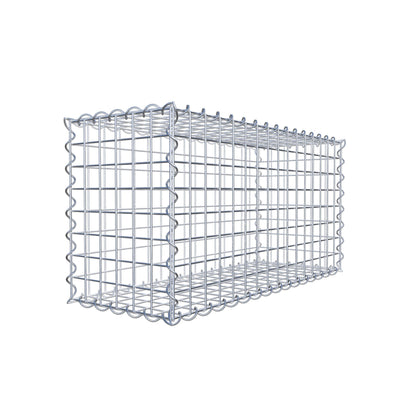 Gabion 80 cm x 40 cm x 30 cm (L x H x P), mailles 5 cm x 5 cm, spirale
