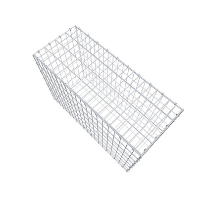 Gabião 100 cm x 70 cm x 40 cm (C x A x P), malhagem 5 x 10 cm, anel espiral