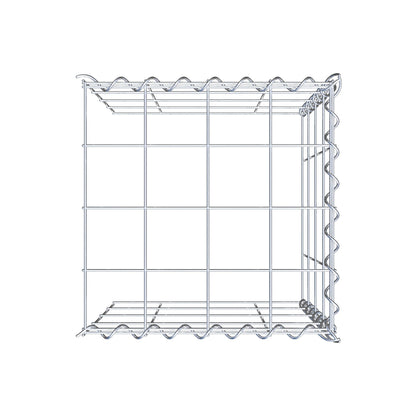 Gavión complementario tipo 4 40 cm x 40 cm x 40 cm (L x A x P), malla 10 cm x 10 cm, espiral