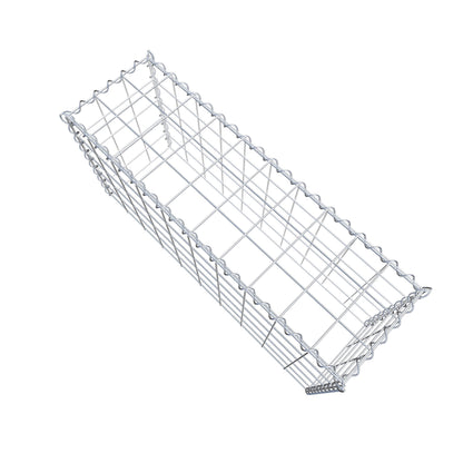 Gabião tipo 3 100 cm x 50 cm x 30 cm (C x A x P), malhagem 10 cm x 10 cm, espiral