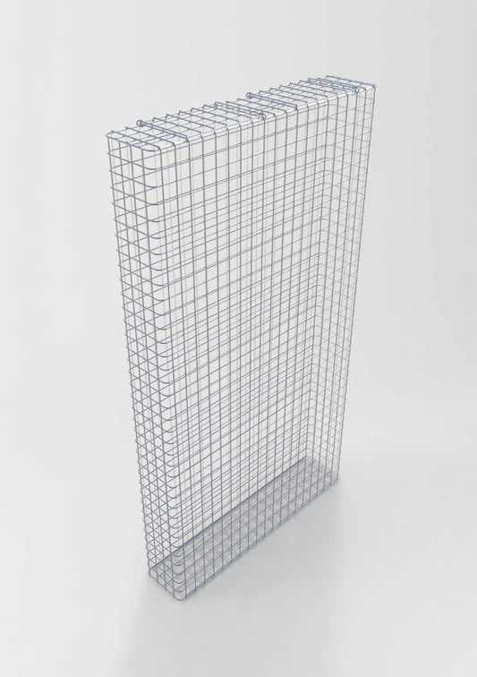 Gavión galvanizado en caliente 102 cm x 182 cm x 22 cm, malla 5 cm x 5 cm, presoldado