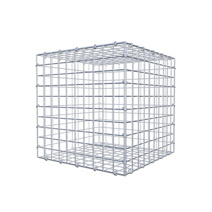 Gabião 50 cm x 50 cm x 50 cm (C x A x P), malhagem 5 cm x 5 cm, anel C