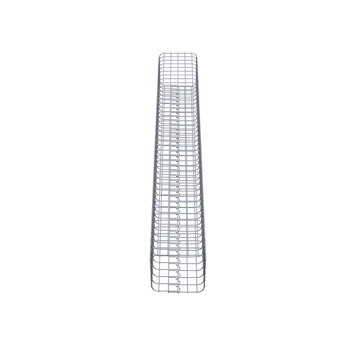 Gabion column square 27 cm x 27 cm, 200 cm high, MW 5 cm x 5 cm