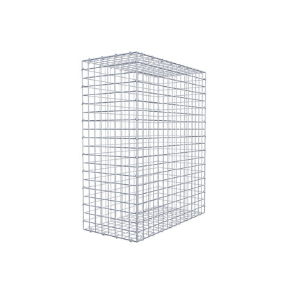 Gabião 100 cm x 80 cm x 40 cm (C x A x P), malhagem 5 cm x 5 cm, anel C