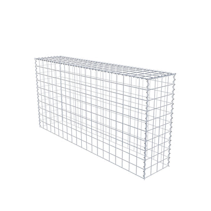 Gabião tipo 3 200 cm x 100 cm x 40 cm (C x A x P), malhagem 10 cm x 10 cm, espiral