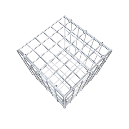 Monteret gabion type 2 30 cm x 30 cm x 30 cm, maskestørrelse 5 cm x 10 cm, C-ring