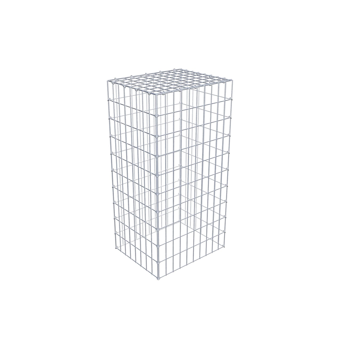 Gabião tipo 3 100 cm x 40 cm x 50 cm (C x A x P), malhagem 5 cm x 10 cm, anel C
