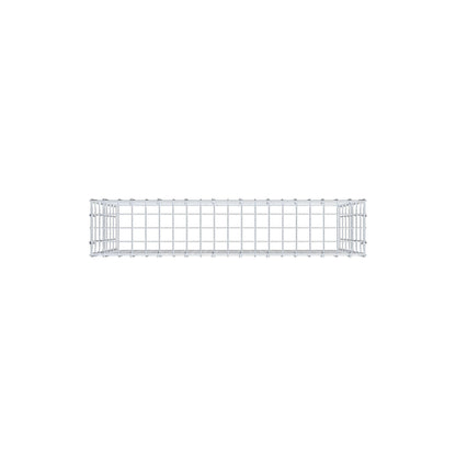 Anbaugabione Typ 3 100 cm x 70 cm x 20 cm (L x H x T), Maschenweite 5 cm x 10 cm, C-Ring