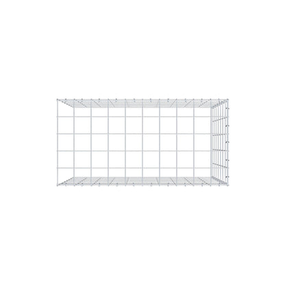 Gabião Tipo 4 100 cm x 70 cm x 50 cm (C x A x P), malhagem 10 cm x 10 cm, anel C