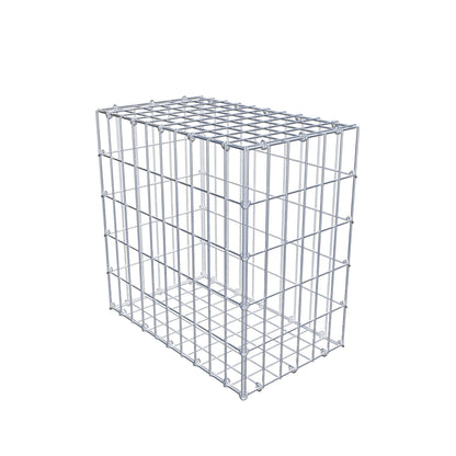 Gabione 50 cm x 50 cm x 30 cm (L x H x T), Maschenweite 5 cm x 10 cm, C-Ring
